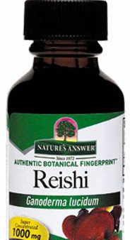 NATURE S ANSWER - Reishi Fruiting Body Alcohol Free Extract - 1 fl. oz. (30 ml) Supply