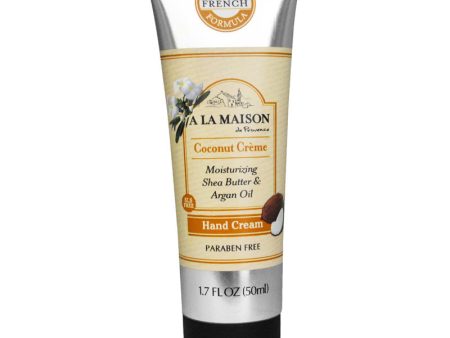 A LA MAISON - Hand Cream, Coconut Creme - 1.7 fl. oz. (50 ml) Online now