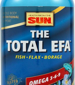 HEALTH FROM THE SUN - Omega 3-6-9 The Total EFA - 180 Softgels Discount