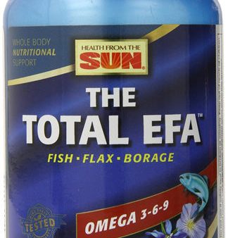 HEALTH FROM THE SUN - Omega 3-6-9 The Total EFA - 90 Softgels For Cheap