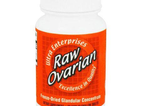 ULTRA GLANDULARS - Raw Ovarian - 60 Tablets Online Hot Sale