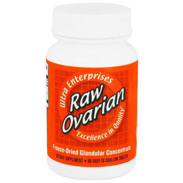 ULTRA GLANDULARS - Raw Ovarian - 60 Tablets Online Hot Sale