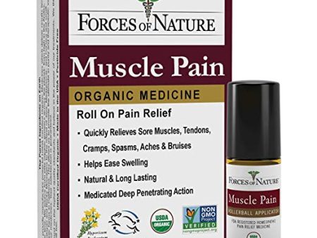 FORCES OF NATURE - Muscle Pain Management - 0.14 oz (4 ml) on Sale