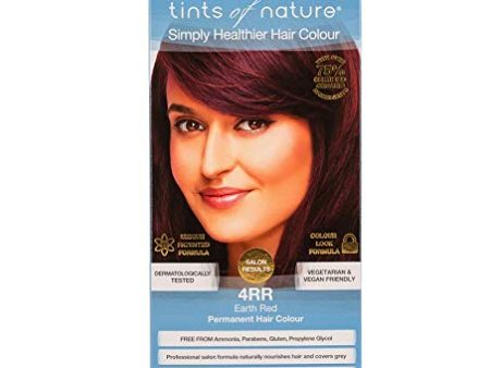 TINTS OF NATURE - 4RR Earth Red Permanent Hair Dye - 4.4 fl oz (130 ml) Discount