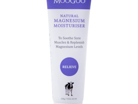 MooGoo Natural Magnesium Moisturiser 120g For Discount