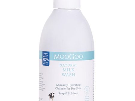 MooGoo Natural Milk Wash Creamy Hydrating Cleanser 1000ml For Discount