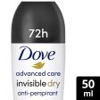 Dove Advanced Care Invisible Dry Anti-Perspirant Deodorant Roll-On Multipack 6 x 50ml Sale