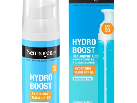 Neutrogena Hydro Boost Hydrating Fluid SPF50 50ml Supply