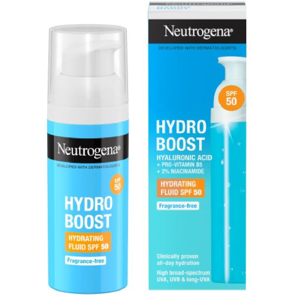 Neutrogena Hydro Boost Hydrating Fluid SPF50 50ml Supply