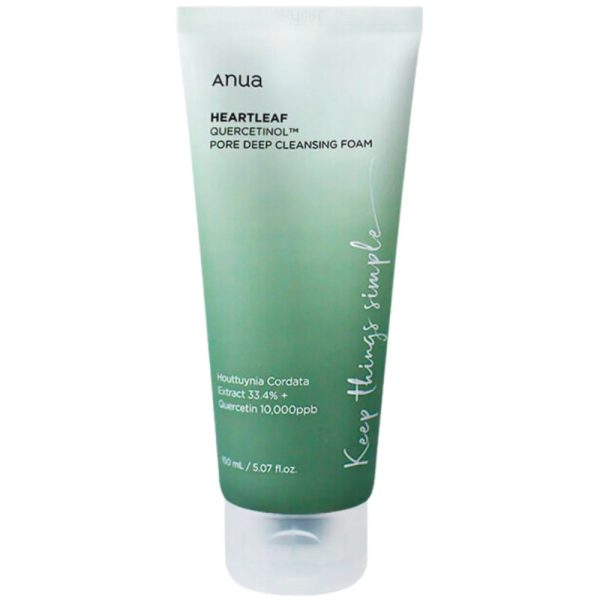 Anua Heartleaf Quercetinol Pore Deep Cleansing Foam 150ml Online Sale