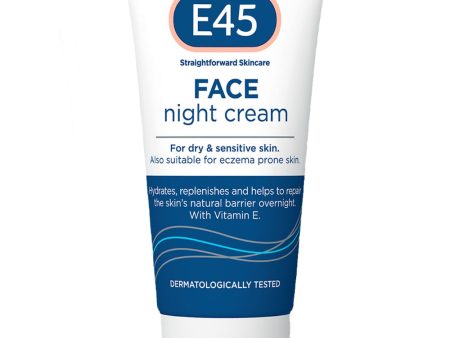 E45 Face Night Cream 50ml Supply