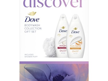 Dove Discover Body Wash Duo Gift Set Supply