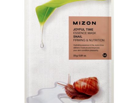 Mizon Joyful Time Essence Snail Sheet Mask 23g For Sale