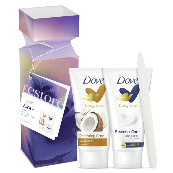 Dove Rest Hand Treats & Nail File Gift Set Online now