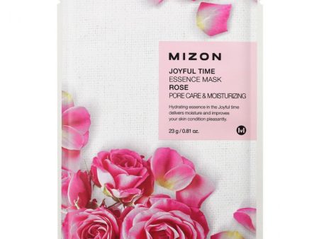 Mizon Joyful Time Essence Rose Sheet Mask 23g on Sale