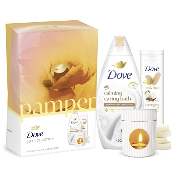 Dove Pamper Wax Burn & Melts Gift Set Online