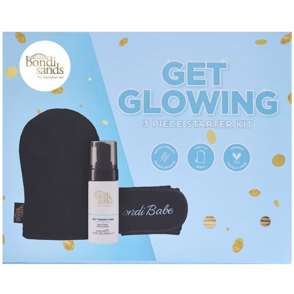 Bondi Sands Get Glowing 3 Piece Starter Kit Light Medium For Discount