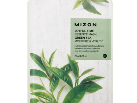 Mizon Joyful Time Essence Green Tea Sheet Mask 23g on Sale