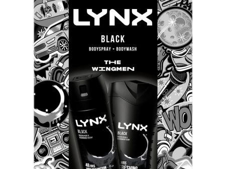 Lynx Black Duo Gift Set For Cheap