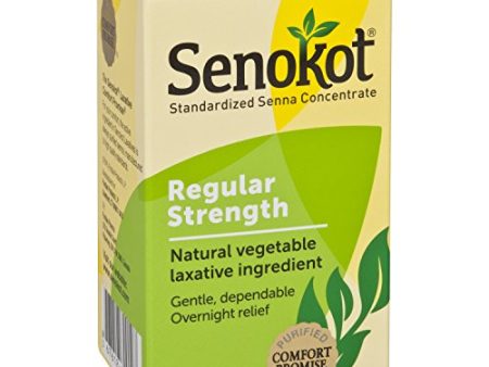 Senokot Natural Vegetable Laxative Ingredient, Tablets - 100 ea Hot on Sale