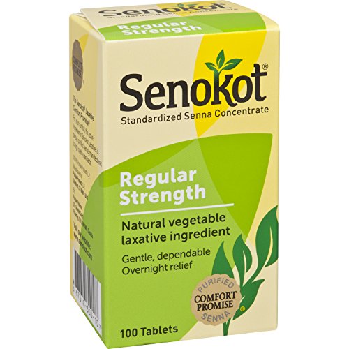 Senokot Natural Vegetable Laxative Ingredient, Tablets - 100 ea Hot on Sale