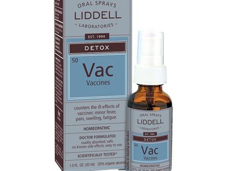 Liddell Laboratories Vac Detox Vaccines Homeopathic, Oral Spray - 1 oz. Fashion