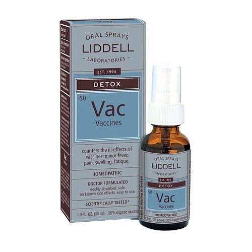 Liddell Laboratories Vac Detox Vaccines Homeopathic, Oral Spray - 1 oz. Fashion