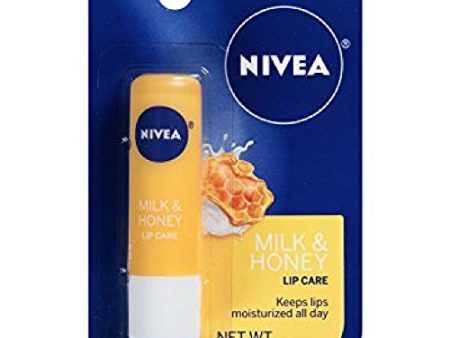 Nivea Lip Care A Kiss Of Milk & Honey- 4.8 gm. For Sale