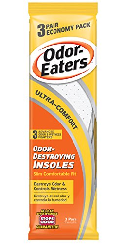 Odor-Eaters ultra comfort insoles - 3 pair For Cheap