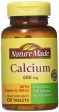 Nature Made Calcium 600mg with Vitamin D 400 IU Tablets - 120 ea Supply