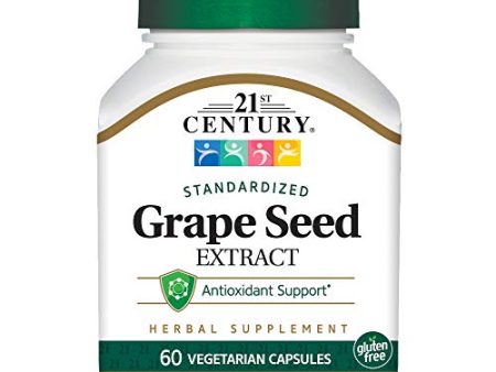 21st Century Grape Seed Extract Veg-Capsules, 60-Count For Sale