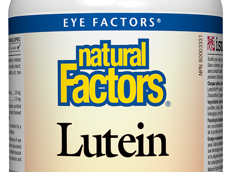 Natural Factors Lutein 20 mg Fashion