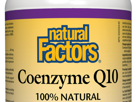 Natural Factors Coenzyme Q10 60mg 120VCaps Cheap