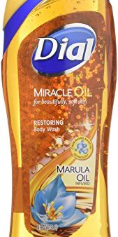 Dial Body Wash Miracle Oil, Marula Oil Infused For Soft Skin - 16 oz. Online Sale