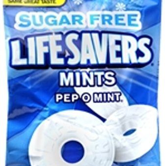 Lifesavers sugar free hard candy, pepomint - 2.75 oz, 12  case For Sale