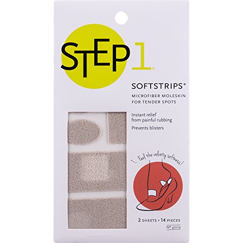 Step 1 Soft Strips Microfiber Moleskin, 14 Pieces - 1 ea Online Sale