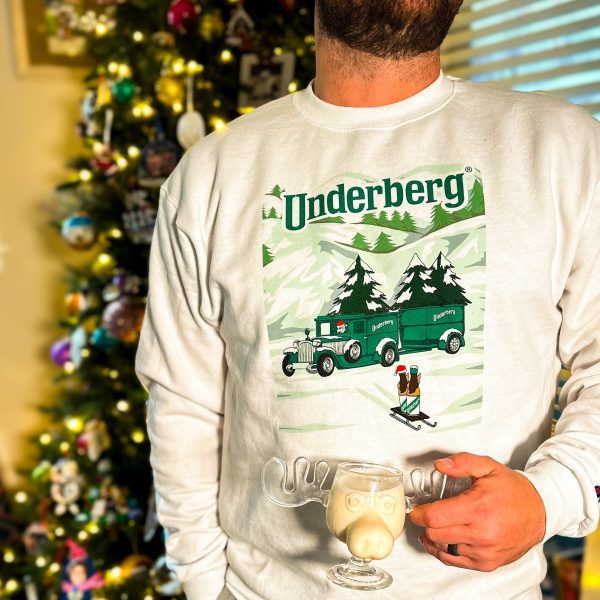 *NEW* Underberg Holiday Crewneck Sweatshirt 🎁🎄 Cheap