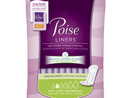 Kimberly Clark Poise Pantiliners, #19305 - 26   Bag, 8 Bags   Case Online Sale