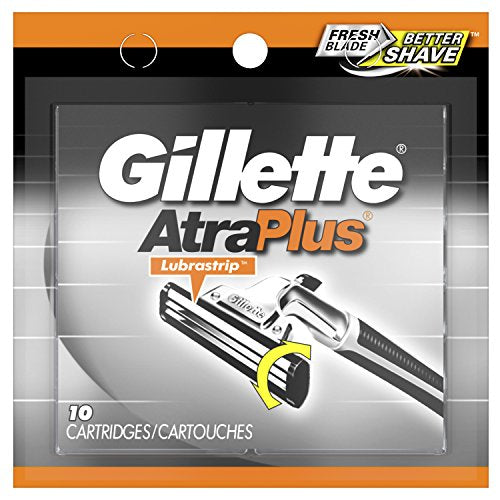 Gillette Atra Plus, Refill Cartridges - 10 ea Online Hot Sale