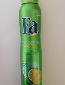 FA Antiperspirant Deodorant Spray Caribbean Lemon Green - 6.75 oz on Sale