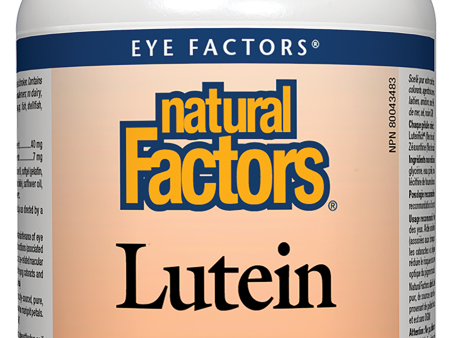 Natural Factors Lutein 40 mg Online Sale