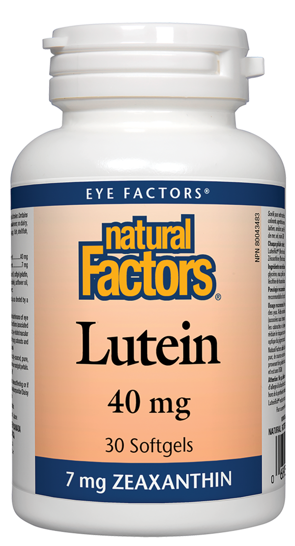 Natural Factors Lutein 40 mg Online Sale