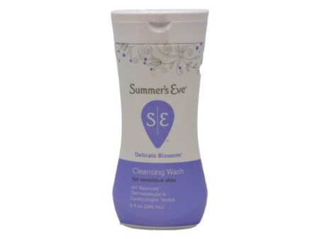 Summers Eve Cleansing Wash for Sensitive Skin, Delicate Blossom - 9 oz For Cheap