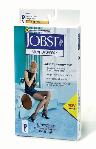 Jobst Ultra Sheer Thigh High Stockings, Medium - 1 ea Online Sale