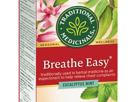 Traditional Medicinals Breath Easy 20 Tea Bags Online Sale