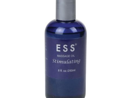 ESS Aromatherapy Stimulating Massage Oil Blend 8 Fl. Oz. Supply