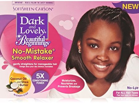 Dark and Lovely Beautiful Beginnings No-Mistake Smooth Relaxer - 1 ea on Sale