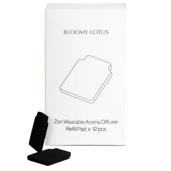 Bloomy Lotus Zen Wearable Negative Ion Diffuser Refills, 12 ct Hot on Sale