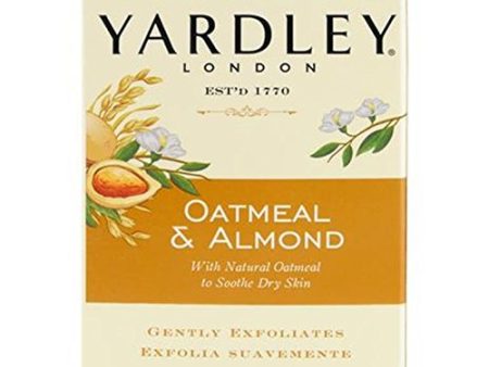 Yardley London natural oatmeal and almond, moisturizing bar soap - 4.25 oz Online Hot Sale