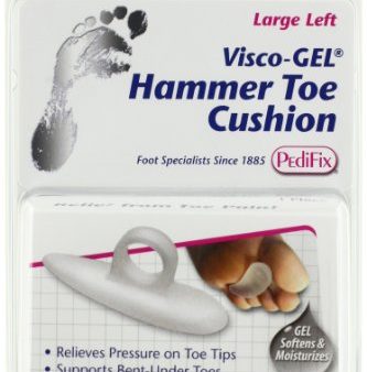 Pedifix Visco-Gel Hammer Toe Cushion, Large Left - 1 ea Discount